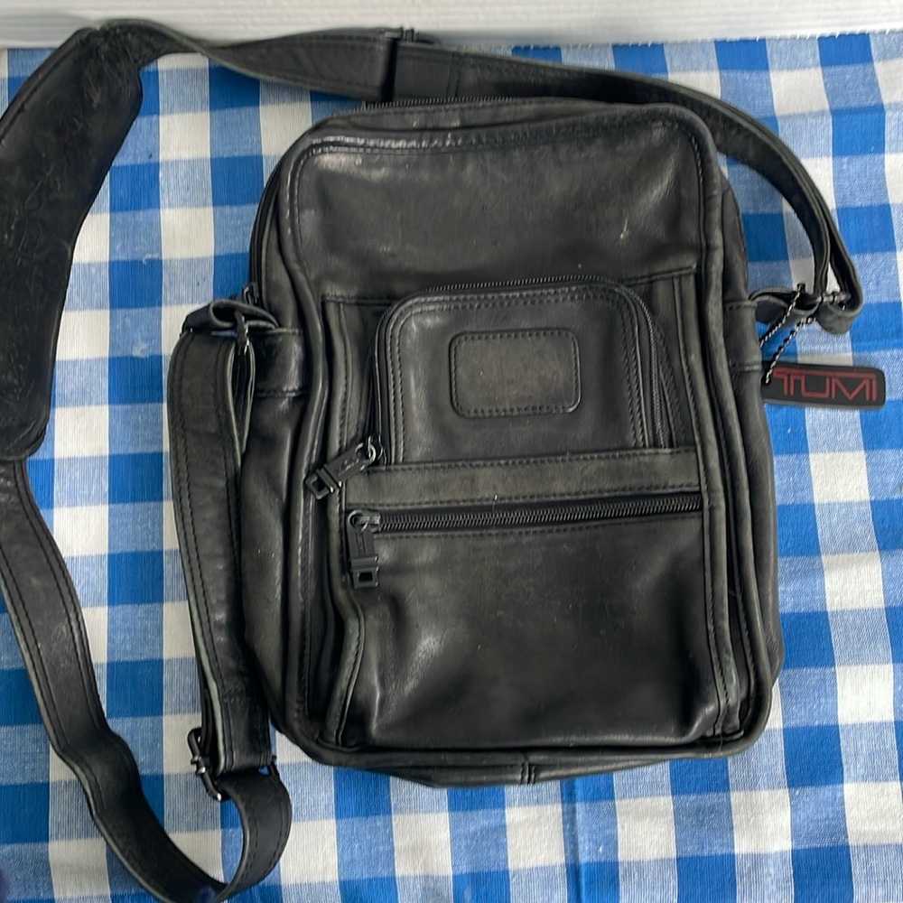 TUMI alpha crossbody bag